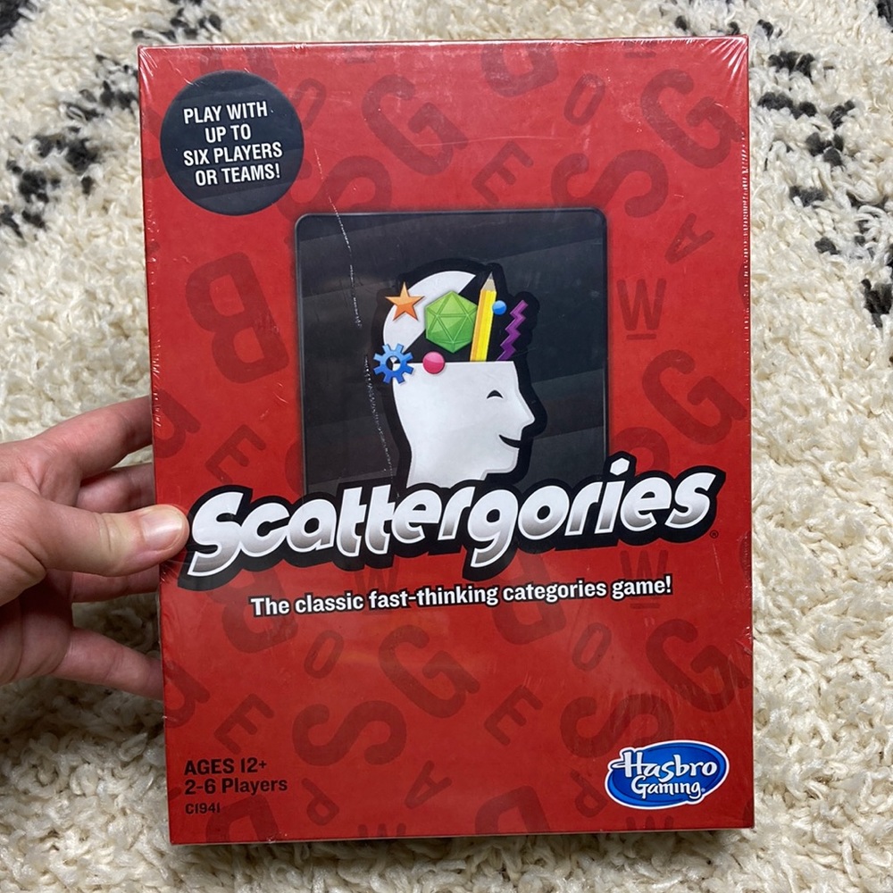 Scattergories Game - BRAND NEW SEALED IN BOX!
